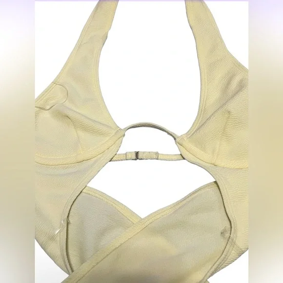 Forever 21 swimsuit, yellow, size L New - Picture 5 of 9